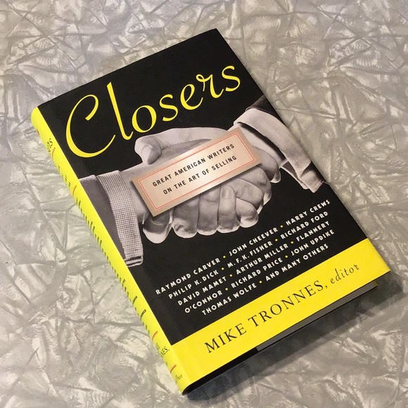 5/$25 Closers Mike Tronnes Great American writers on the Art of Selling 1998 1st - Picture 1 of 12